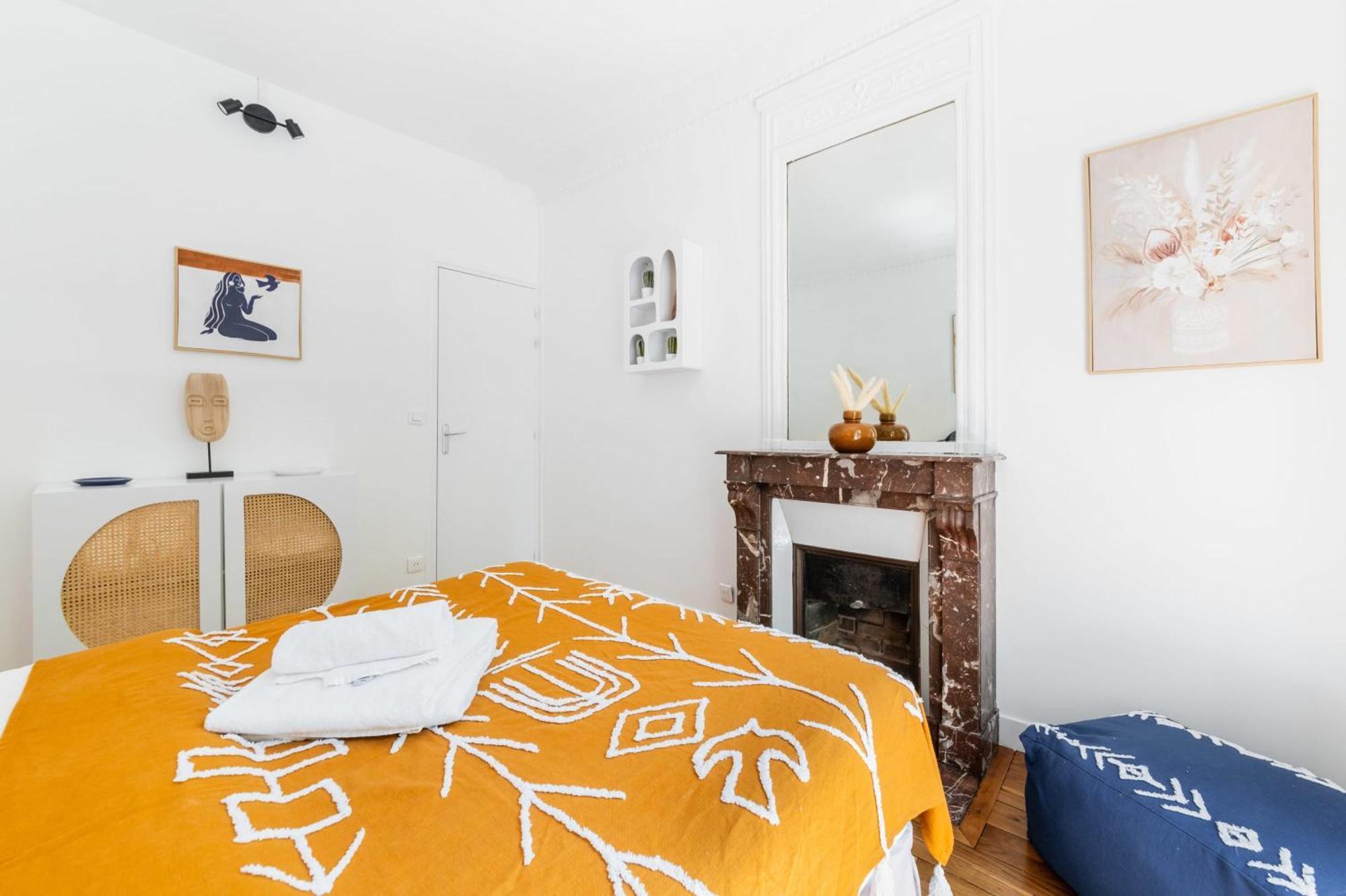 Apartament 2 Pieces Refait Neuf Metro Jaures - Paris 19 - 4P - Flat-Guest Zewnętrze zdjęcie