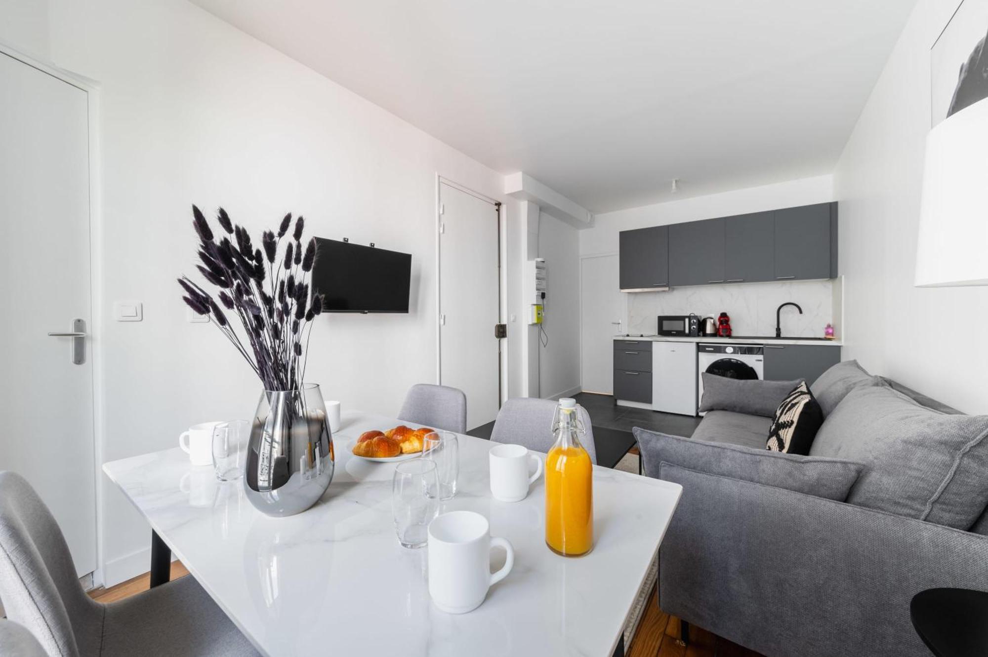 Apartament 2 Pieces Refait Neuf Metro Jaures - Paris 19 - 4P - Flat-Guest Zewnętrze zdjęcie