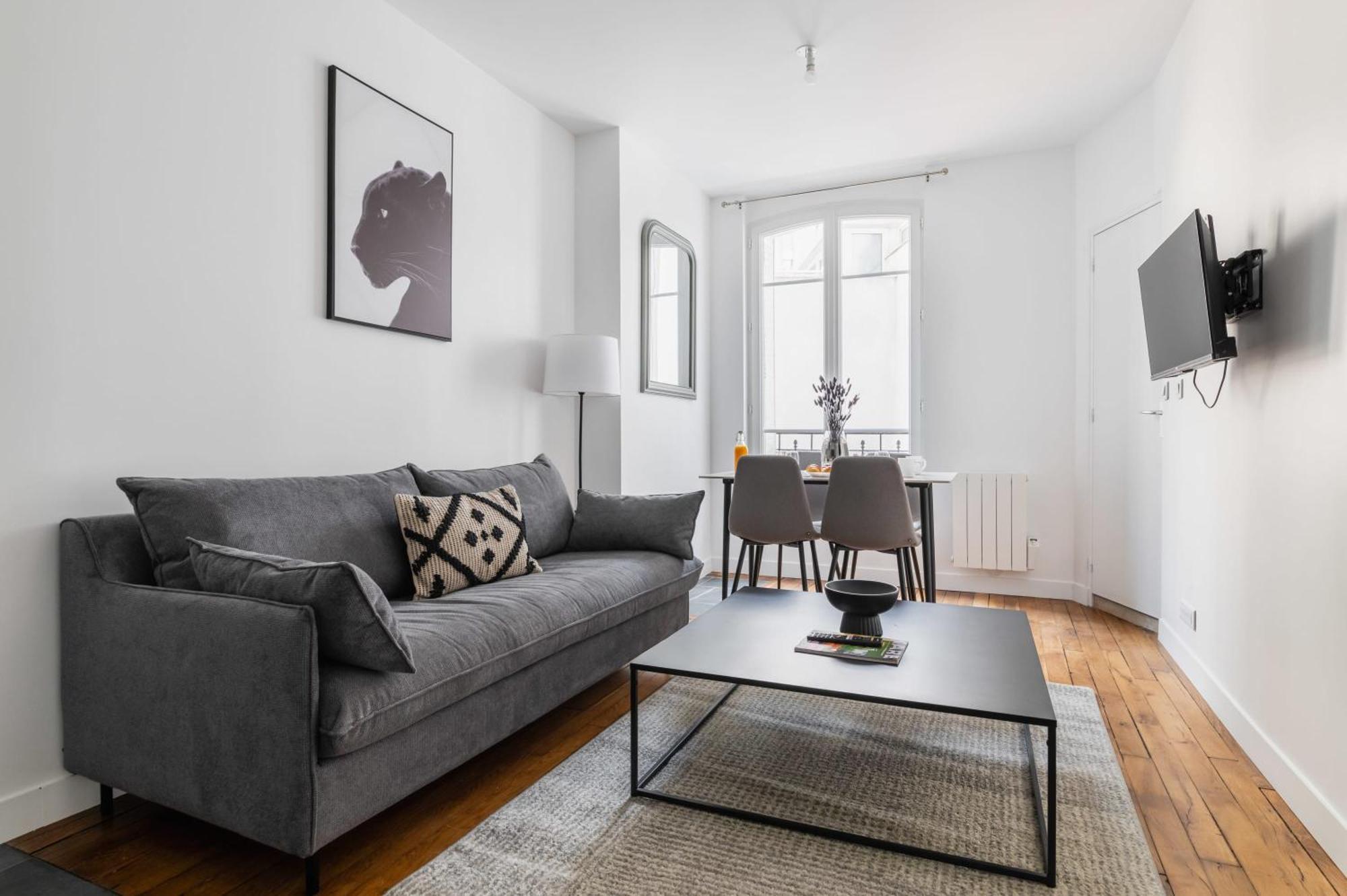 Apartament 2 Pieces Refait Neuf Metro Jaures - Paris 19 - 4P - Flat-Guest Zewnętrze zdjęcie