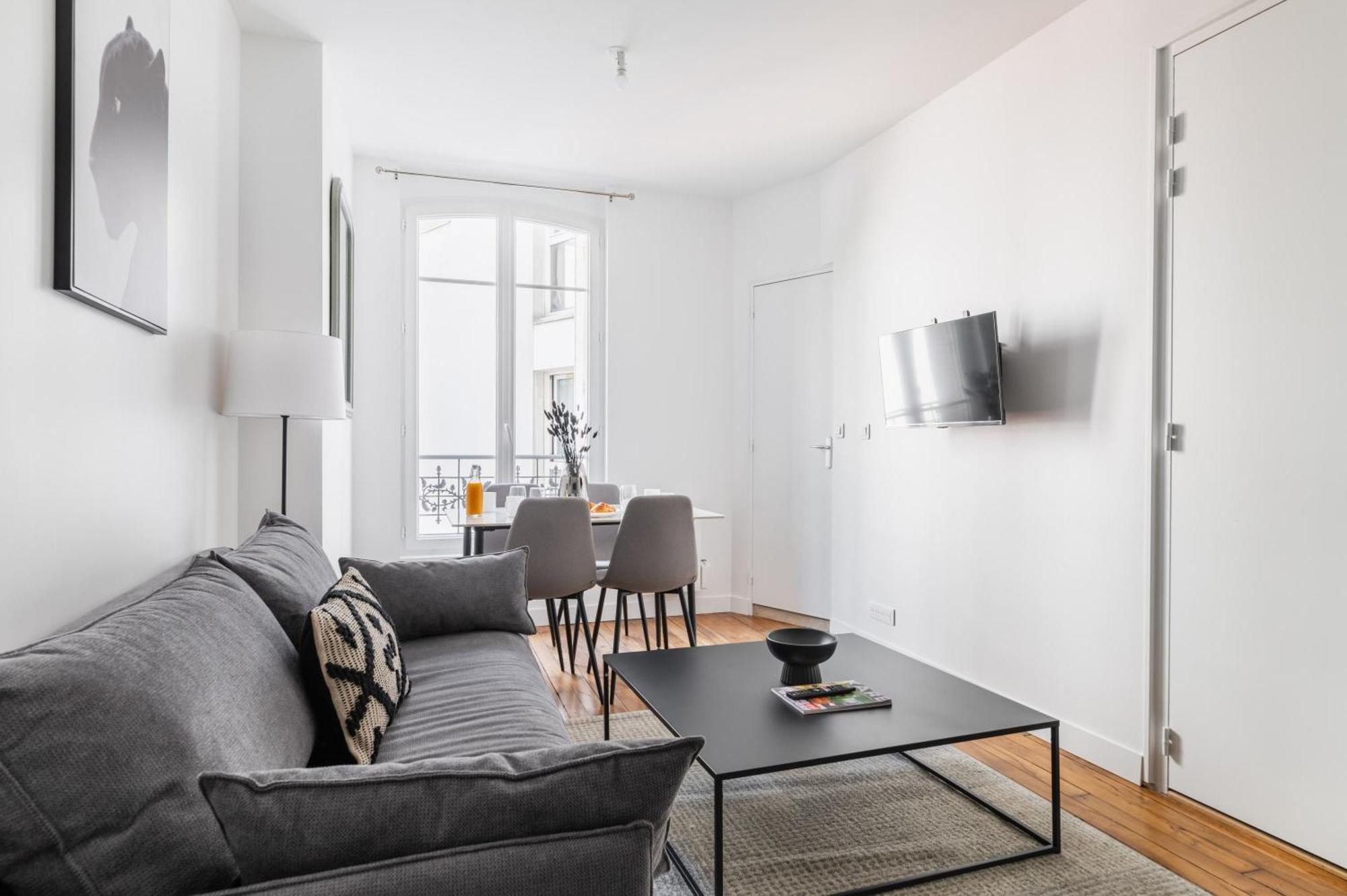 Apartament 2 Pieces Refait Neuf Metro Jaures - Paris 19 - 4P - Flat-Guest Zewnętrze zdjęcie